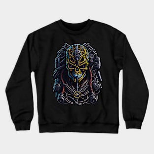 Cyborg Heads S03 D54 Crewneck Sweatshirt